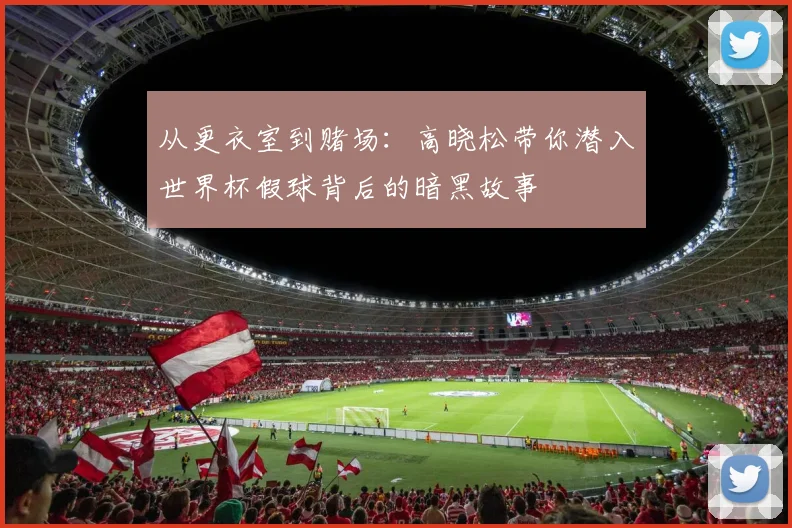 从更衣室到赌场：高晓松带你潜入世界杯假球背后的暗黑故事